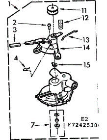 Pump Parts parts for Kenmore Washer 110.72425300 (11072425300, 110 72425300) from AppliancePartsPros.com