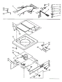Top And Control Assembly parts for Kenmore Washer 110.74410600 (11074410600, 110 74410600) from AppliancePartsPros.com