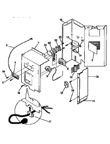 Control Panel Parts parts for Kenmore Air Conditioner 253.9742590 (2539742590, 253 9742590) from AppliancePartsPros.com