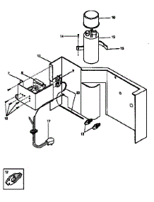 Control Panel parts for Kenmore Air Conditioner 253.9750551 (2539750551, 253 9750551) from AppliancePartsPros.com