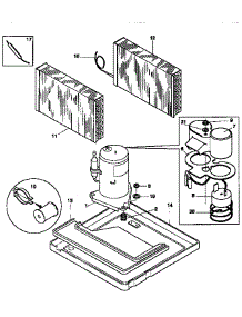 Compressor parts for Kenmore Heat Pump System 253.9750554 (2539750554, 253 9750554) from AppliancePartsPros.com