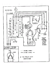 Wiring Diagram parts for Kenmore Heat Pump System 253.9750555 (2539750555, 253 9750555) from AppliancePartsPros.com