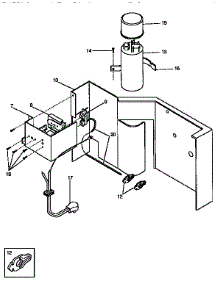 Control Panel parts for Kenmore Air Conditioner 253.9750557 (2539750557, 253 9750557) from AppliancePartsPros.com
