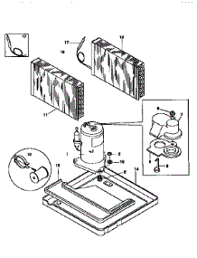 Compressor parts for Kenmore Air Conditioner 253.9750557 (2539750557, 253 9750557) from AppliancePartsPros.com