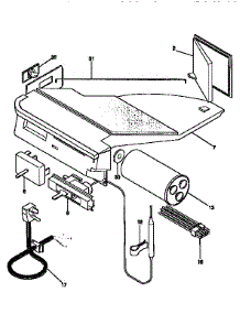 Control Panel parts for Kenmore Heat Pump System 253.9750611 (2539750611, 253 9750611) from AppliancePartsPros.com