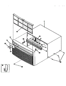 Wrapper Assembly parts for Kenmore Heat Pump System 253.9750830 (2539750830, 253 9750830) from AppliancePartsPros.com