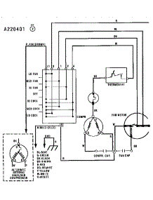 Wiring Diagram parts for Kenmore Heat Pump System 253.9750833 (2539750833, 253 9750833) from AppliancePartsPros.com