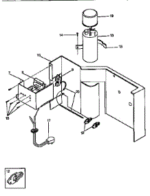 Control Panel parts for Kenmore Heat Pump System 253.9750835A (2539750835A, 253 9750835A) from AppliancePartsPros.com