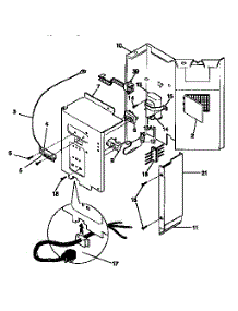 Control Panel parts for Kenmore Air Conditioner 253.9750841 (2539750841, 253 9750841) from AppliancePartsPros.com