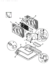 Compressor Parts parts for Kenmore Heat Pump System 253.9750842 (2539750842, 253 9750842) from AppliancePartsPros.com