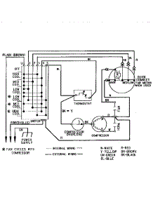Wiring Diagram parts for Kenmore Heat Pump System 253.9750990 (2539750990, 253 9750990) from AppliancePartsPros.com
