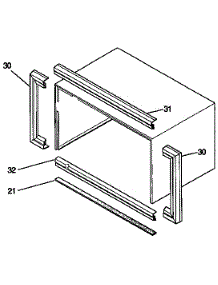 Window Mounting Kit parts for Kenmore Air Conditioner 253.9751041 (2539751041, 253 9751041) from AppliancePartsPros.com