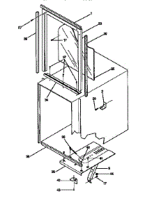 Window Mounting Kit parts for Kenmore Air Conditioner 253.9751060 (2539751060, 253 9751060) from AppliancePartsPros.com