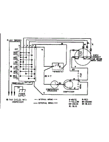 Wire Diagram parts for Kenmore Air Conditioner 253.9751450 (2539751450, 253 9751450) from AppliancePartsPros.com