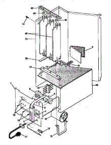 Control Panel parts for Kenmore Heat Pump System 253.9751561 (2539751561, 253 9751561) from AppliancePartsPros.com