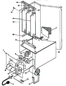 Control Panel parts for Kenmore Air Conditioner 253.9751562 (2539751562, 253 9751562) from AppliancePartsPros.com