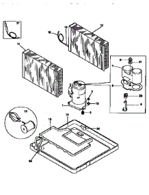 Compressor parts for Kenmore Heat Pump System 253.9753112 (2539753112, 253 9753112) from AppliancePartsPros.com