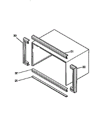 Window Mounting Kit parts for Kenmore Window Ac 253.9755112 (2539755112, 253 9755112) from AppliancePartsPros.com