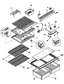 Liner parts for Kenmore Refrigerator 253.9758000 (2539758000, 253 9758000) from AppliancePartsPros.com