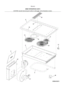 Main Top / Surface Units parts for Kenmore Elite Electric Cooktop 79044129511 from AppliancePartsPros.com
