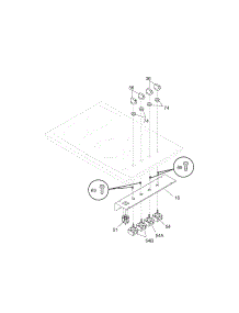 Cover parts for Kenmore Cooktop 790.44172601 (79044172601, 790 44172601) from AppliancePartsPros.com