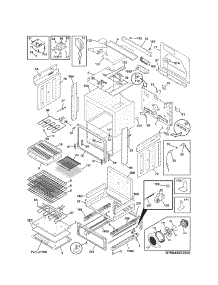 Body parts for Kenmore Range 790.45003800 (79045003800, 790 45003800) from AppliancePartsPros.com