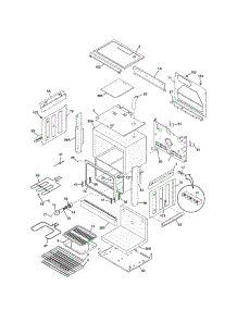 Body parts for Kenmore Range 790.45262500 (79045262500, 790 45262500) from AppliancePartsPros.com