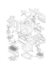 Body parts for Kenmore Range 790.45594900 (79045594900, 790 45594900) from AppliancePartsPros.com