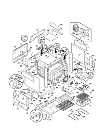 Body parts for Kenmore Range 790.46373401 (79046373401, 790 46373401) from AppliancePartsPros.com