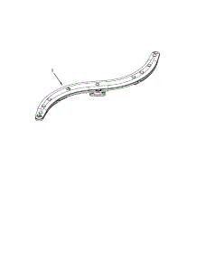 Lower Washarm Parts parts for Kenmore Dishwasher 665.13073K210 (66513073K210, 665 13073K210) from AppliancePartsPros.com