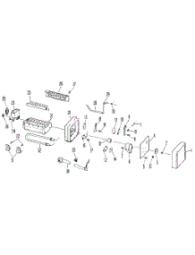 Icemaker parts for Kenmore Refrigerator 363.9612782 (3639612782, 363 9612782) from AppliancePartsPros.com