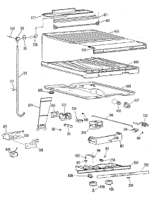 Compartment Separator parts for Kenmore Refrigerator 363.9614411 (3639614411, 363 9614411) from AppliancePartsPros.com