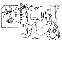 Water System parts for Kenmore Washer 110.71422410 (11071422410, 110 71422410) from AppliancePartsPros.com