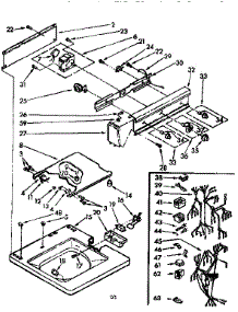Tub And Basket Parts parts for Kenmore Washer 110.71423400 (11071423400, 110 71423400) from AppliancePartsPros.com