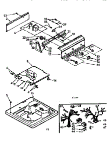Top And Console Assembly parts for Kenmore Washer 110.71431110 (11071431110, 110 71431110) from AppliancePartsPros.com