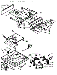 Top & Console Assm parts for Kenmore Washer 110.71461200 (11071461200, 110 71461200) from AppliancePartsPros.com