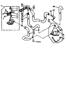 Water System parts for Kenmore Washer 110.71770100 (11071770100, 110 71770100) from AppliancePartsPros.com