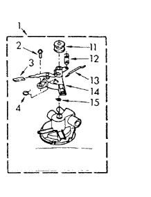 Water Pump parts for Kenmore Washer 110.74450100 (11074450100, 110 74450100) from AppliancePartsPros.com