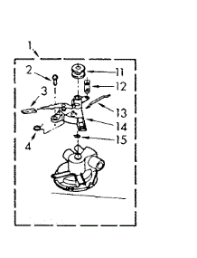 Water Pump parts for Kenmore Washer 110.74470100 (11074470100, 110 74470100) from AppliancePartsPros.com
