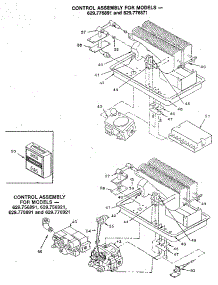 Functional Replacement Parts / 756871 parts for Sears Furnace 629776831 from AppliancePartsPros.com