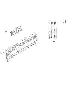 Control Panel parts for Kenmore Dishwasher 630.13023017 (63013023017, 630 13023017) from AppliancePartsPros.com