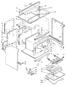 Body Assembly parts for Kenmore Cooktop 628.9137213 (6289137213, 628 9137213) from AppliancePartsPros.com