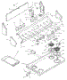 Backguard And Cooktop Assembly