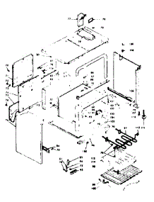 Body Assembly parts for Kenmore Range 628.9287410 (6289287410, 628 9287410) from AppliancePartsPros.com