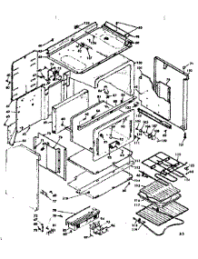 Body Assembly parts for Kenmore Range 628.9347220 (6289347220, 628 9347220) from AppliancePartsPros.com
