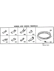 Wiring And Wiring Terminals parts for Kenmore Range 628.9397890 (6289397890, 628 9397890) from AppliancePartsPros.com