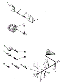 Wiring Harness parts for Kenmore Dishwasher 665.1688580 (6651688580, 665 1688580) from AppliancePartsPros.com