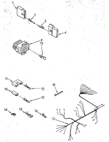 Wiring Harness parts for Kenmore Dishwasher 665.1690190 (6651690190, 665 1690190) from AppliancePartsPros.com