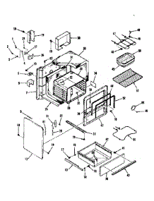 Body parts for Kenmore Range 911.6238511 (9116238511, 911 6238511) from AppliancePartsPros.com