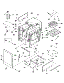 Body Section parts for Kenmore Range 911.6248813 (9116248813, 911 6248813) from AppliancePartsPros.com
